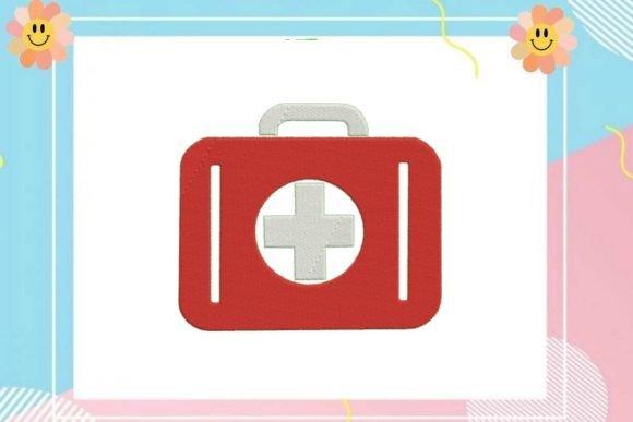 Beautiful Pharmacy Box Embroidery